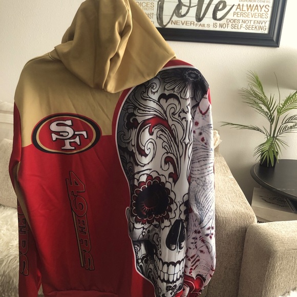 San Francisco - Sports Hoodie Jacket - 2X - - Picture 2 of 7